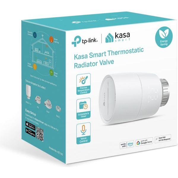 TP - LINK Kasa KE100 Smart Radiator Valve - Amar.co.uk